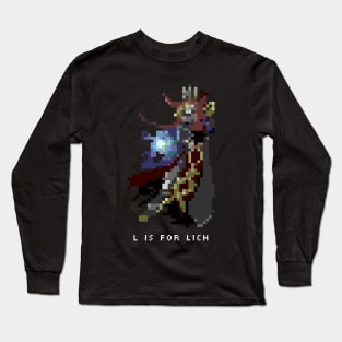 L is for Lich Long Sleeve T-Shirt